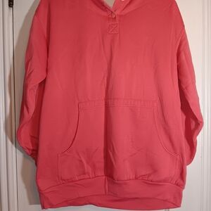 Women's Pink Hoodie Sweatshirt